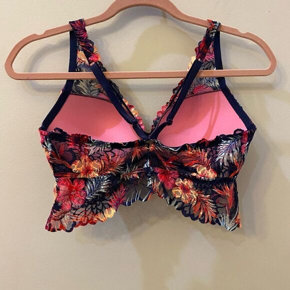 Pink Victoria’s Secret Push-up Bra Women Size M - Picture 7 of 10